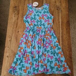 2/$30 NWT Girls 7 Bows Tank Dress